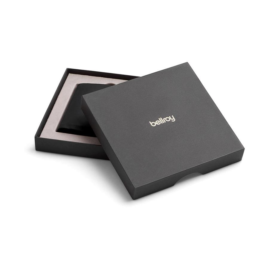 Bellroy RFID Hide & Seek LO Premium Leather Wallet Black Black