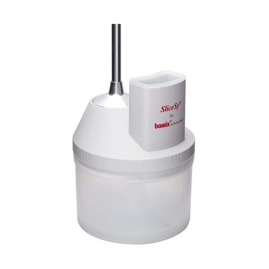 Bamix SliceSy Food Processor Attachment White White
