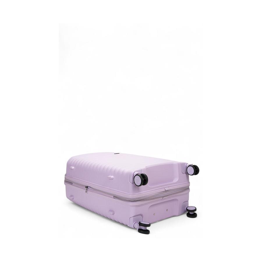 Nomad Discover 75cm Hardside Checked Suitcase Light Purple Light Purple