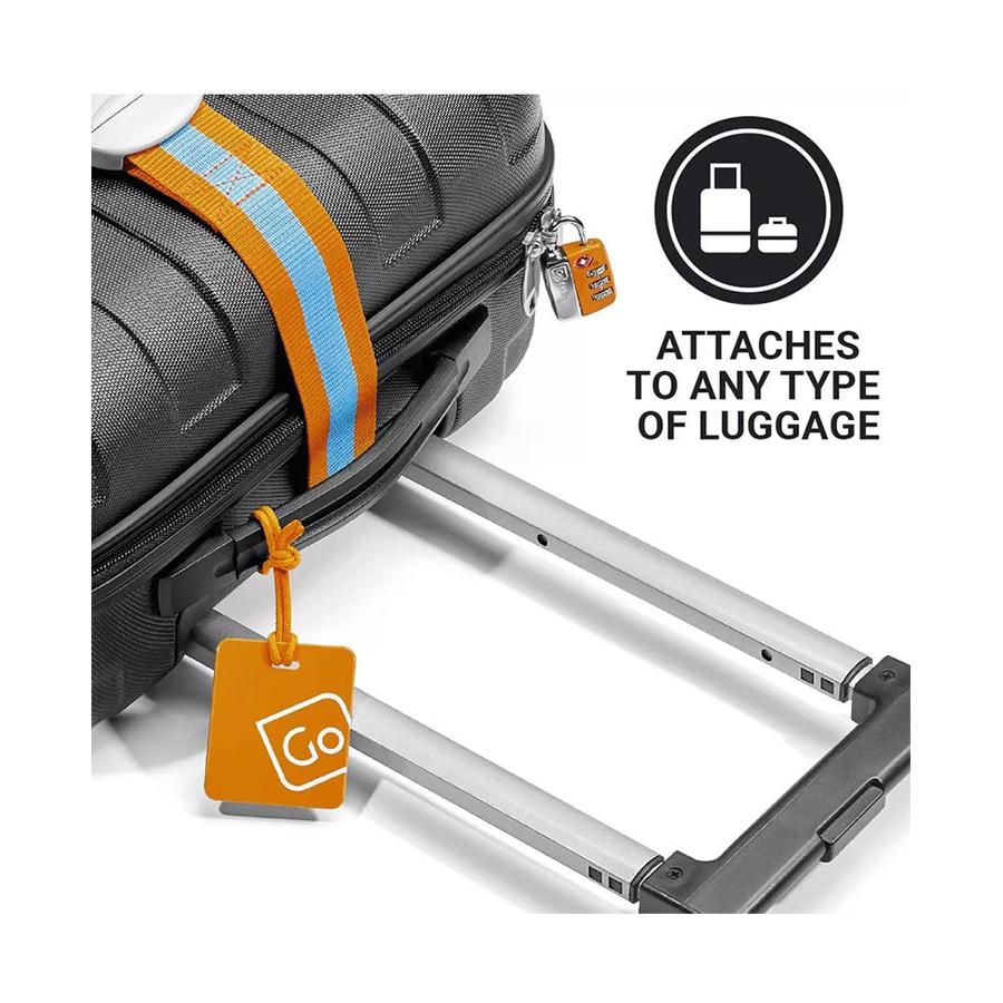 Go Travel Luggage Tags Twin Pack Multi Coloured Multi Coloured