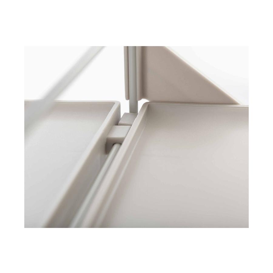 Joseph Joseph Level Plus Large Adjustable Shoe Rack Ecru Ecru