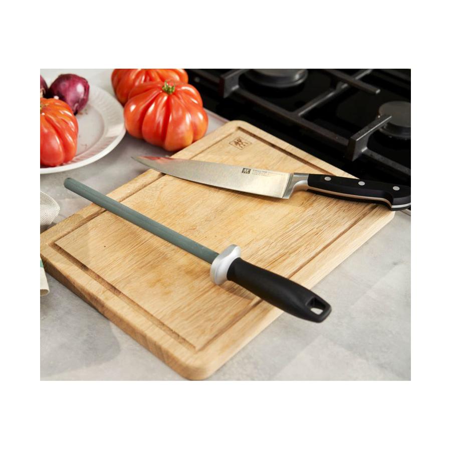 Zwilling 23cm Ceramic Sharpening Steel Black Black