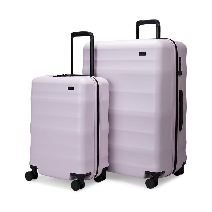 Explorer Luna-Air 55cm & 74cm Hardside Luggage Set Lilac Lilac