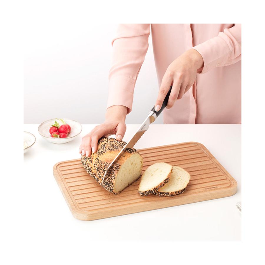 Brabantia Profile Bread Knife - Slice & Dice Black Black