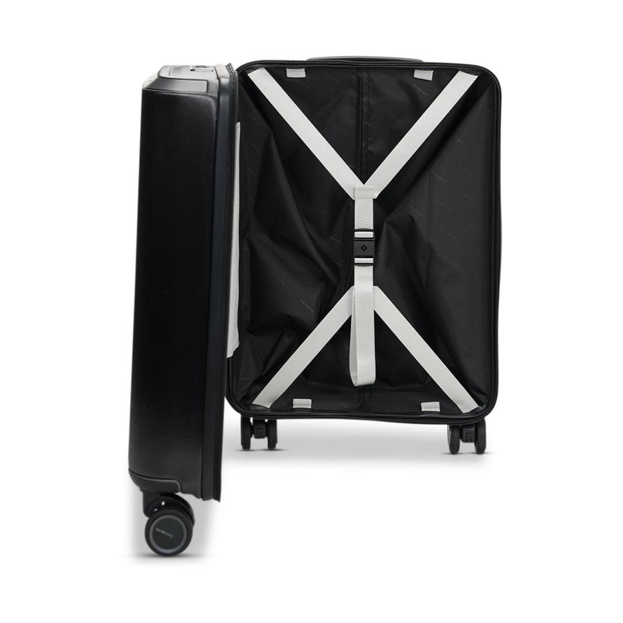 Samsonite Evoa Z 55cm Hardside Carry-On Suitcase Black Black