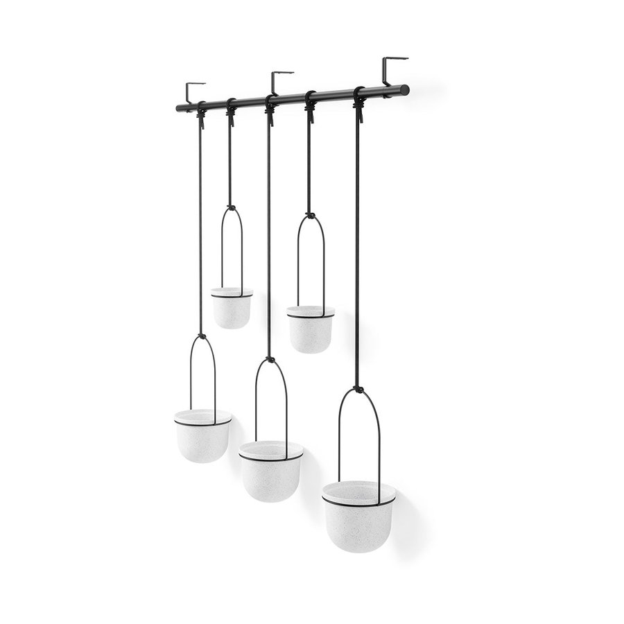 Umbra Triflora Hanging Planter (Set of 5) White White