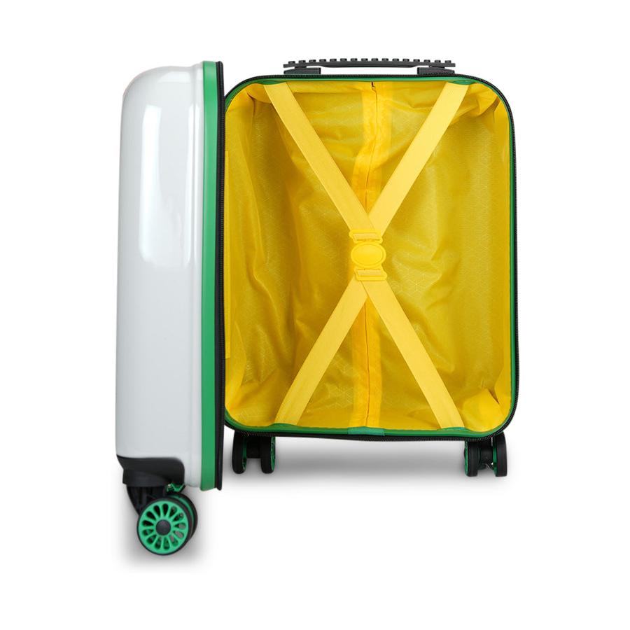 Lego Ninjago 46cm Kids Carry-On Hardside Suitcase White White