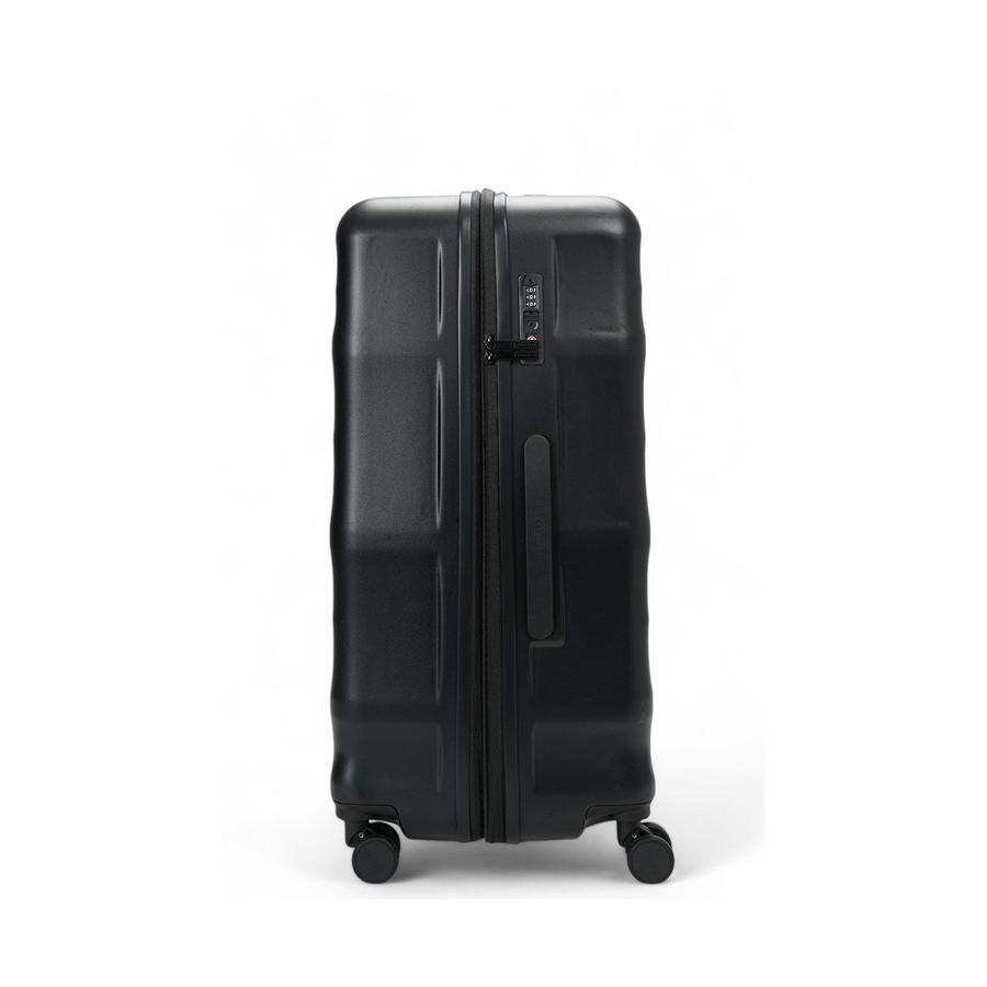 Explorer Luna-Air 55cm, 63cm & 74cm Hardside Luggage Set Black Black