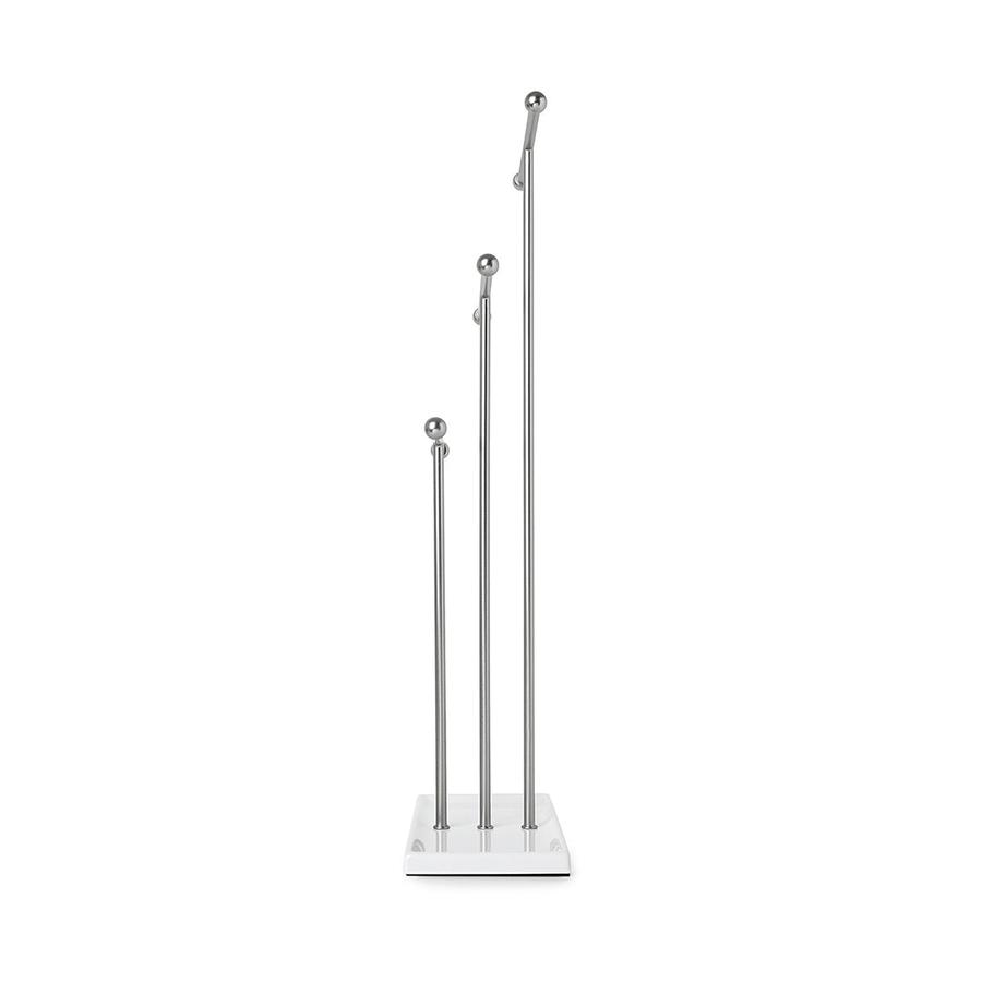 Umbra Trigem Jewellery Stand Organiser White/Nickel White/Nickel