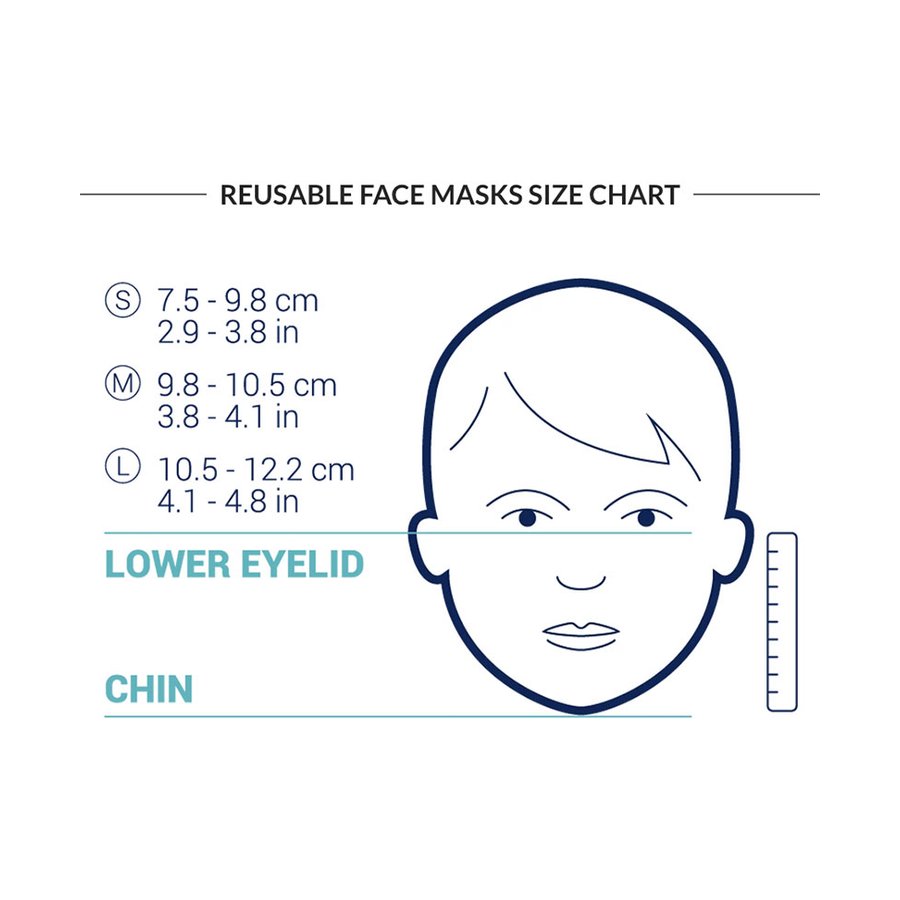 Pacsafe Protective & Reusable ViralOff Face Mask Black Default Title