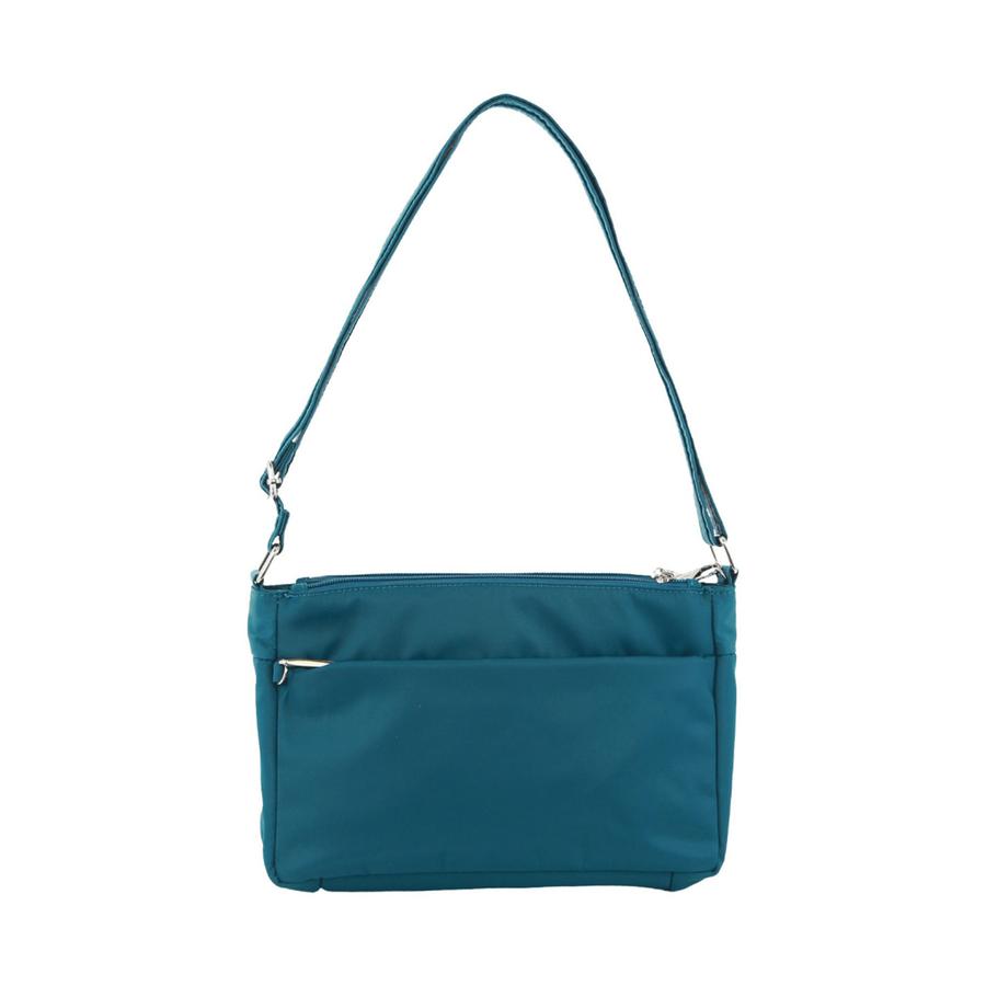 Pierre Cardin Clay Anti-Theft Crossbody Bag Turquoise Turquoise
