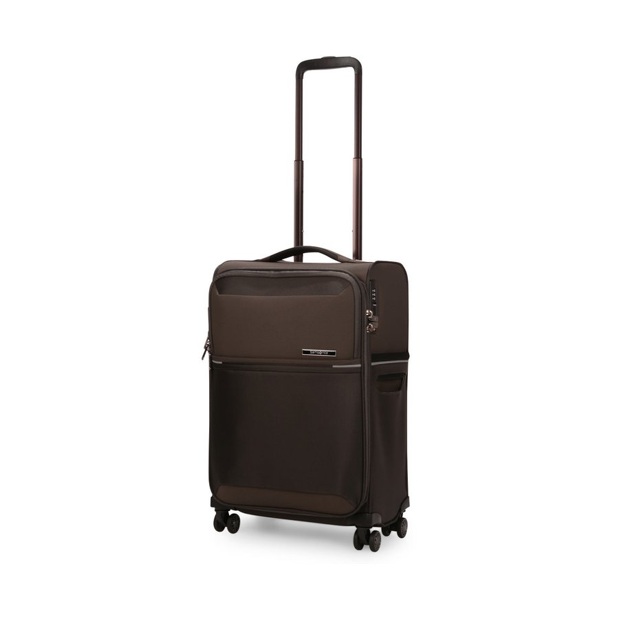 Samsonite 73H 55cm Softside Carry-On Suitcase Platinum Grey Platinum Grey