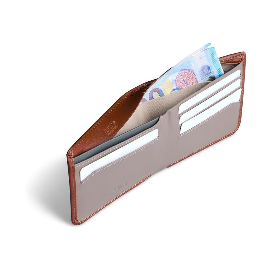 Bellroy RFID Hide & Seek HI Leather Wallet Sienna Sienna