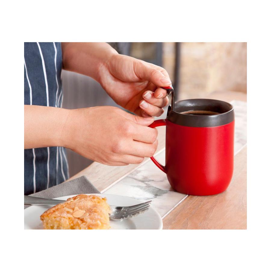 Zyliss 300ml Hot Mug Cafetiere Red Red