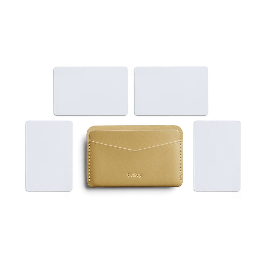 Bellroy Card Slip Mustard Mustard