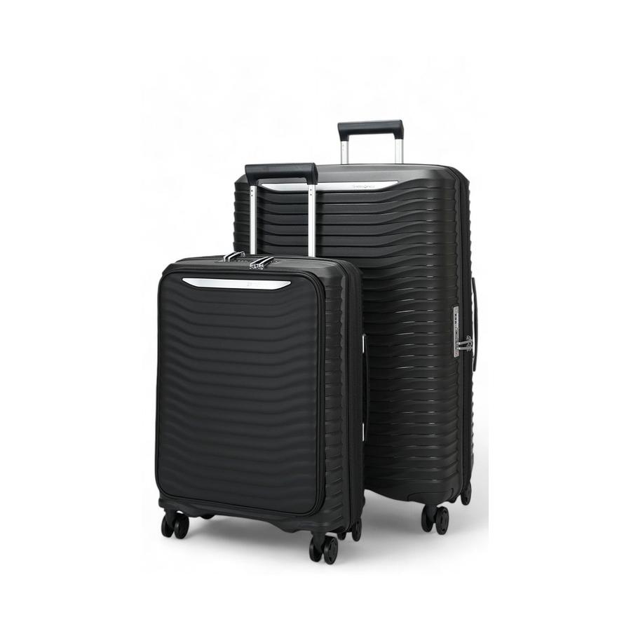 Samsonite Upscape 55cm Easy Access & 75cm Hardside Luggage Set Black Black