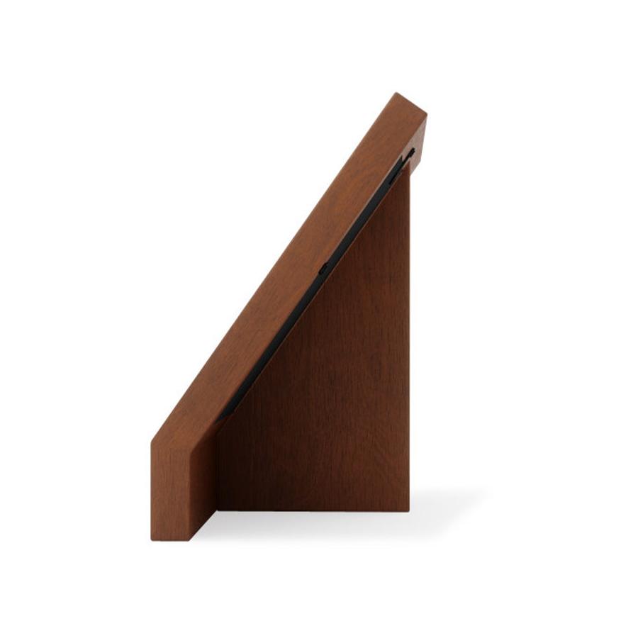 Umbra Podium Picture Frame (10cm x 15cm) Light Walnut Light Walnut