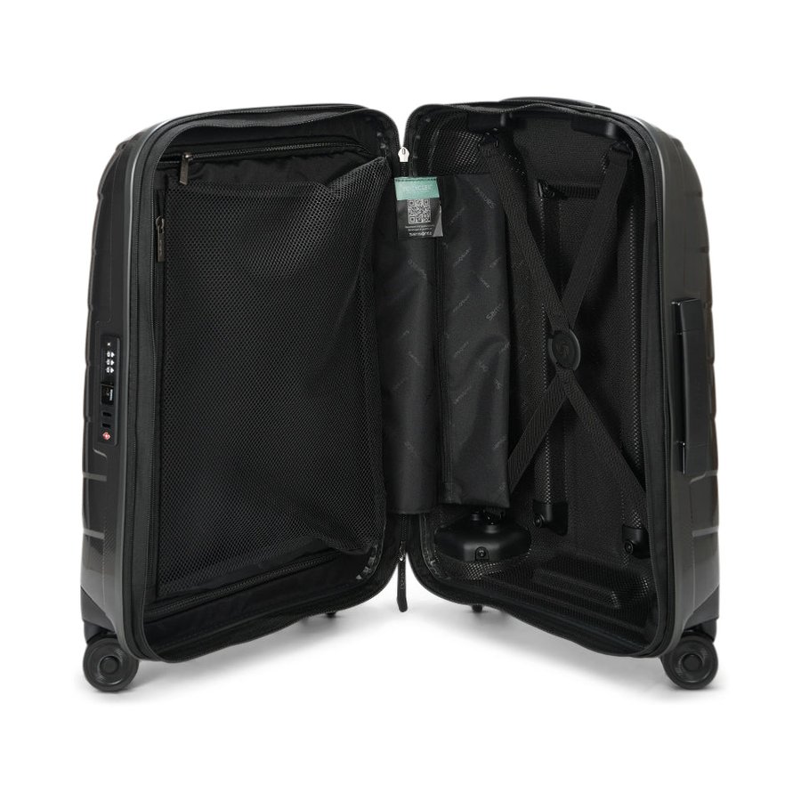 Samsonite Attrix 55cm Hardside Carry-On Suitcase Anthracite Anthracite