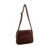 Milleni Grace Women's Leather Crossbody Bag Chestnut