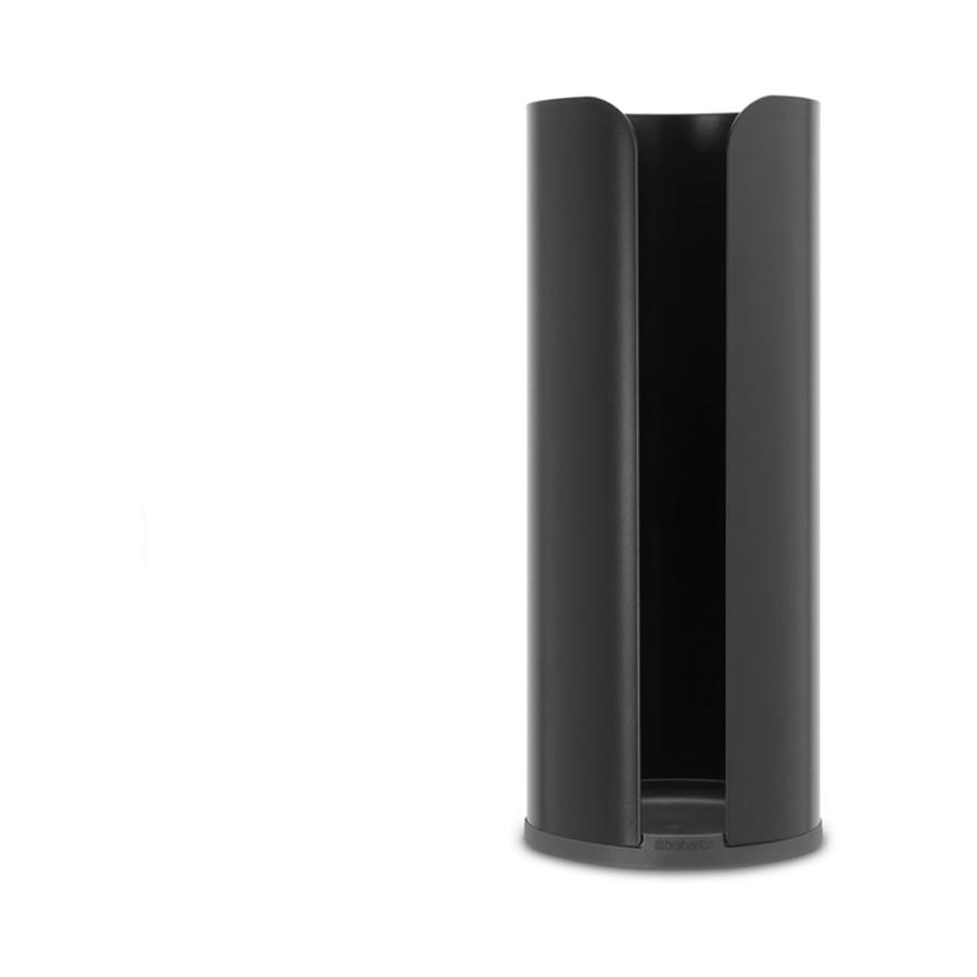 Brabantia ReNew Toilet Roll Dispenser Matte Black Matte Black