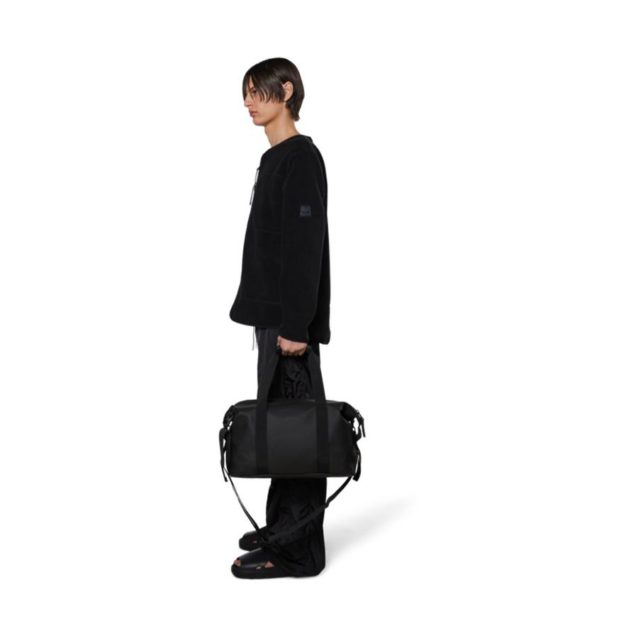 Rains Weekend Duffle Bag Small Black Black