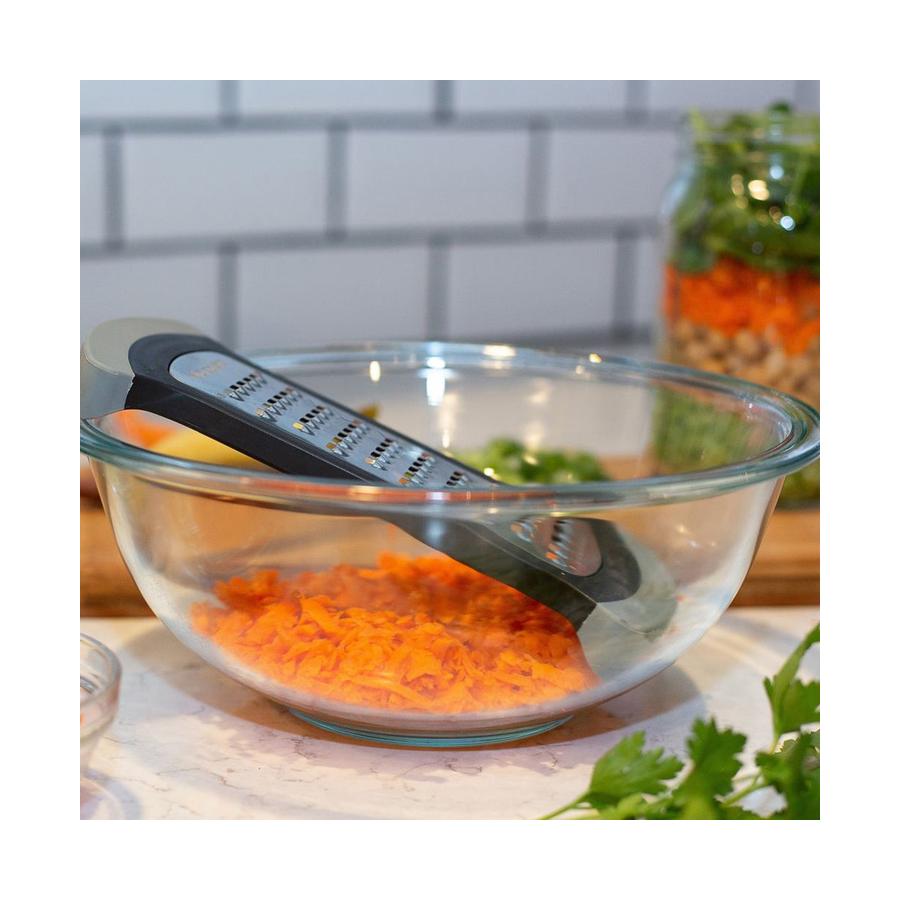 Microplane Bowl Grater Grey Grey