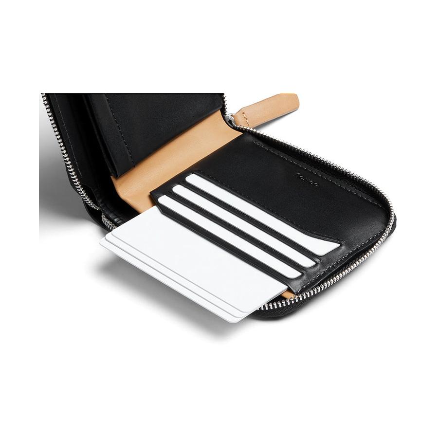 Bellroy RFID Zip Wallet Black Black