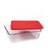 Pyrex Simply Store 11 Cup (2.6L) Rectangle Dish Red