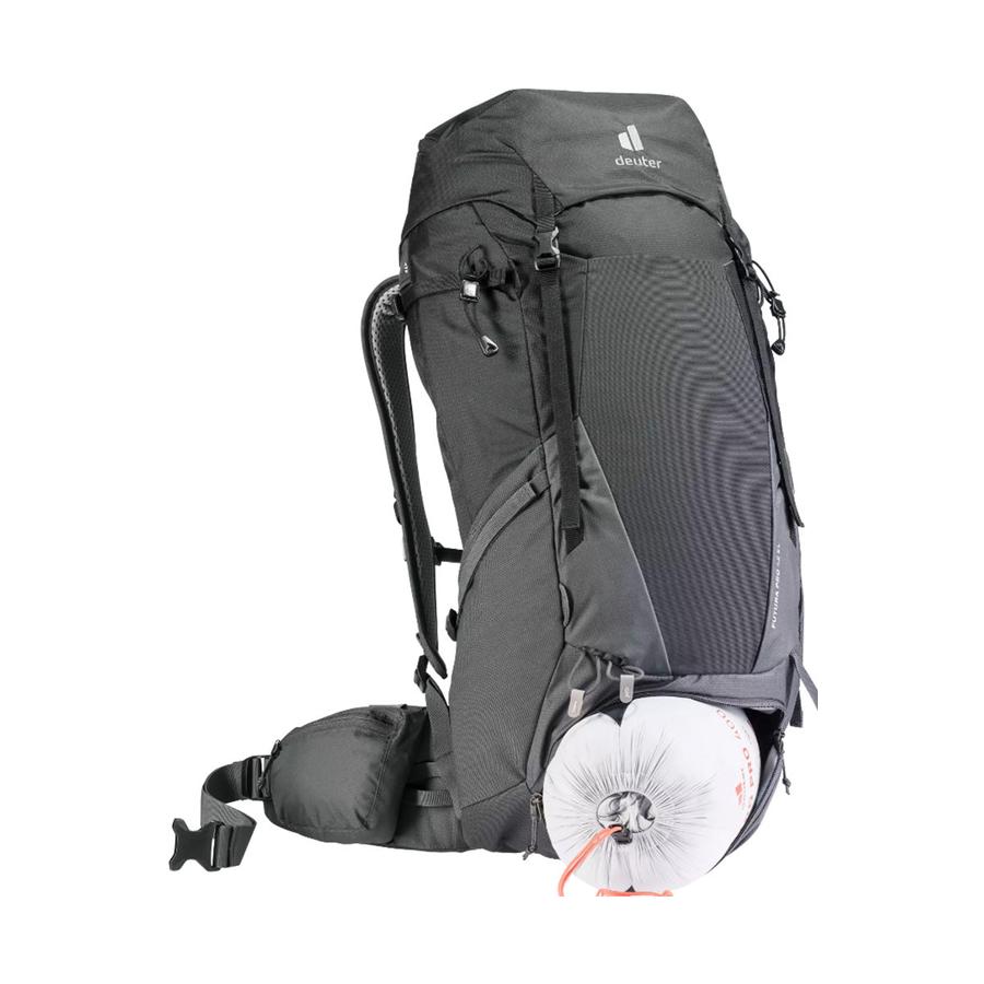 Deuter Futura Pro 42 Extra Long Hiking Backpack Black/Graphite Black/Graphite
