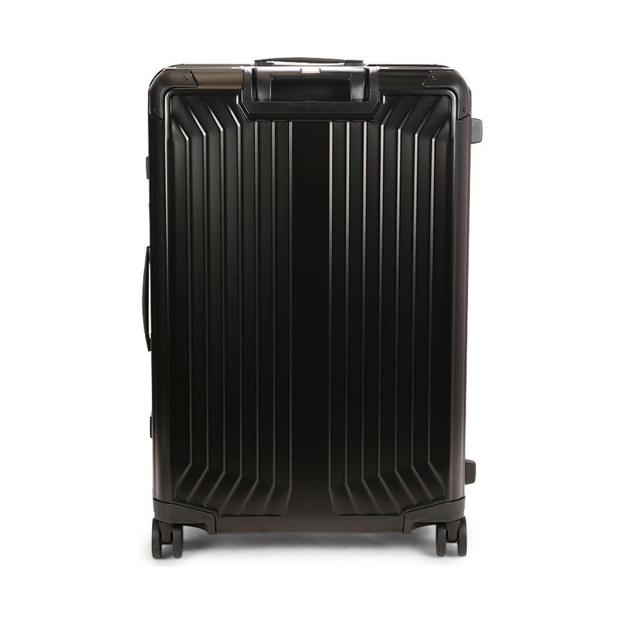 Samsonite Lite-Box ALU 76cm Hardside Checked Suitcase Black Black