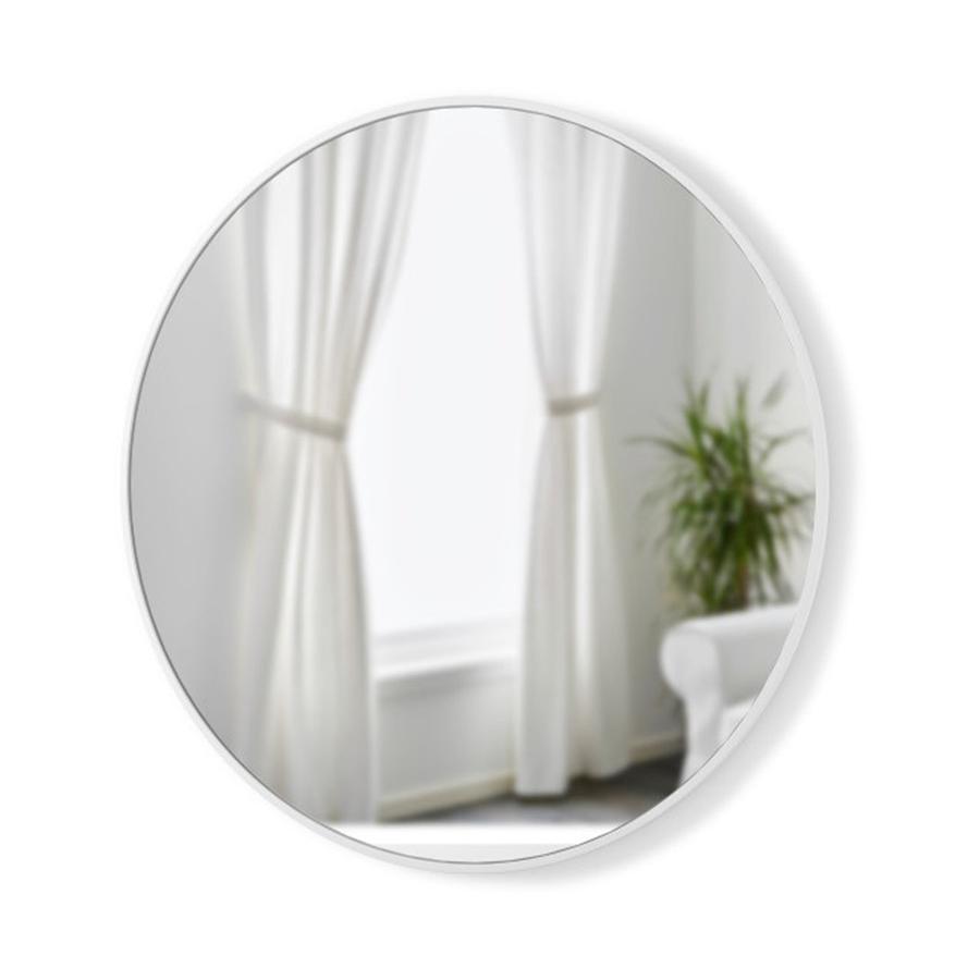Umbra Hub Circular Wall Mirror (94cm) White White