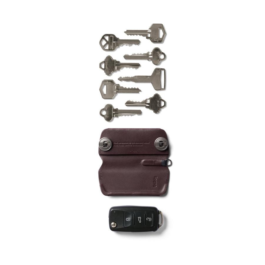Bellroy Key Cover Plus Third Edition Deep Plum Deep Plum