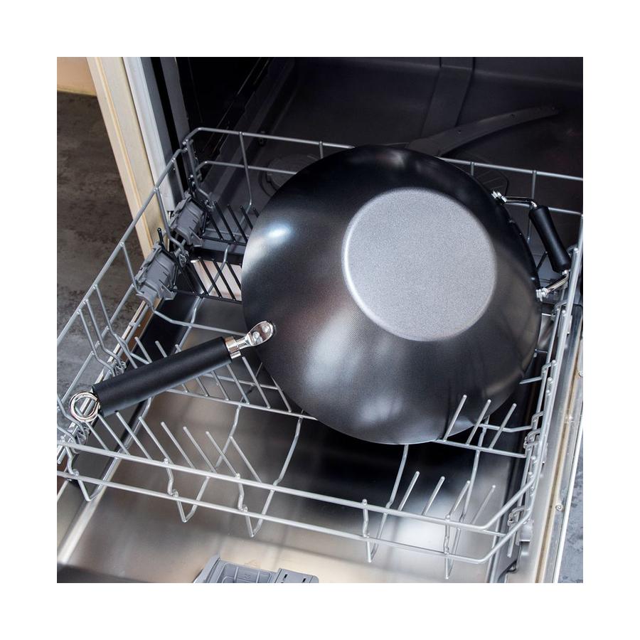 Ken Hom 31cm Non-Stick Wok Black Black