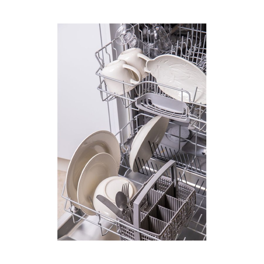 Mikasa Cranborne 12-Piece Stoneware Dinner Set Cream Cream