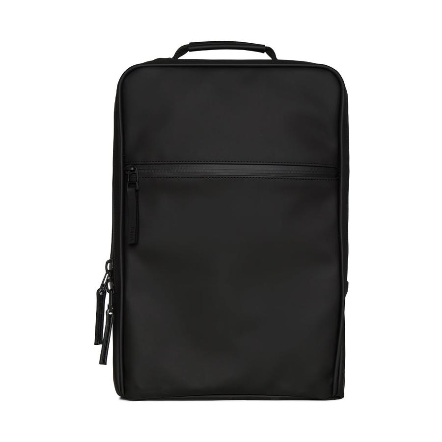 Rains Book Backpack Black Black