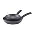 Essteele Per Benessere 20cm & 26cm Skillet Set Grey