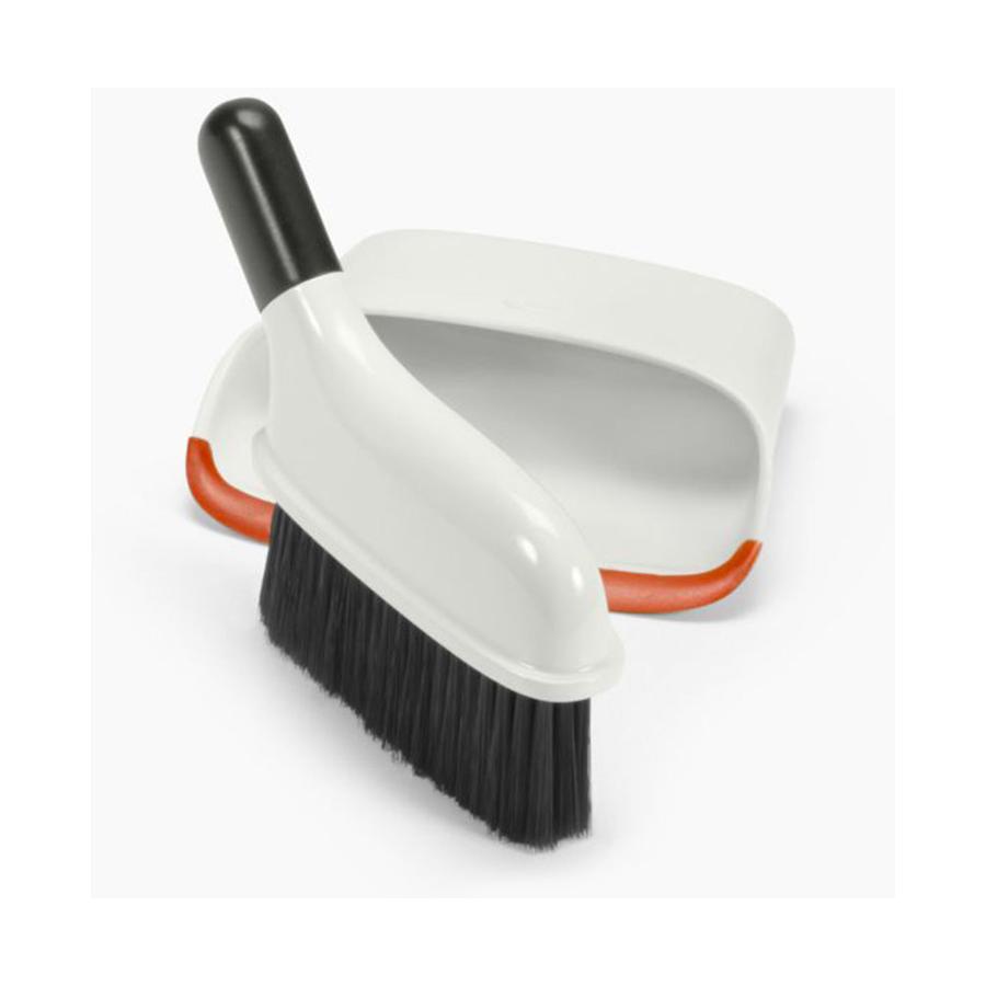 OXO Good Grips Compact Dustpan & Brush Set White White