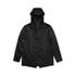 Rains Jacket Black Grain