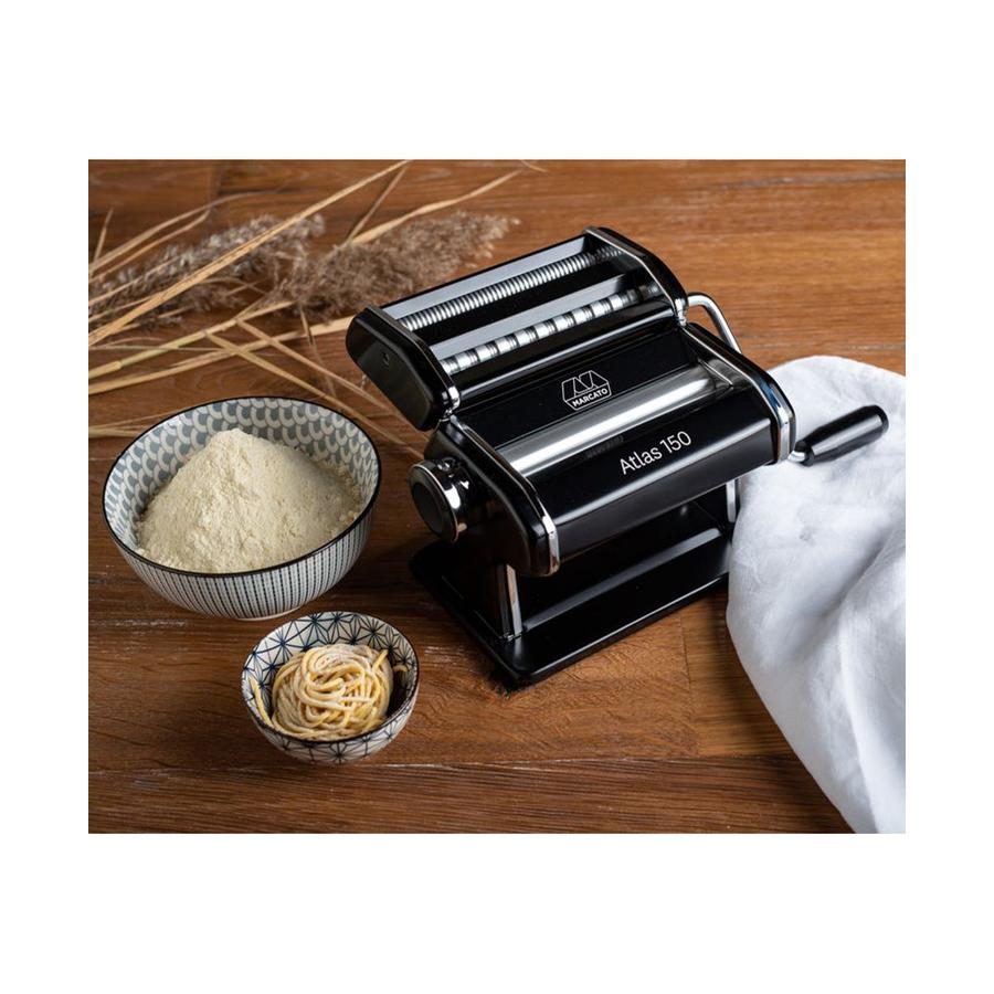 Marcato Atlas 150 Design Pasta Machine Black Black