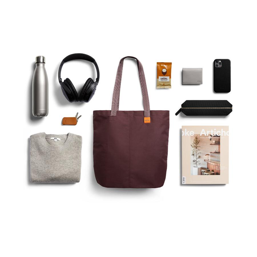 Bellroy City Tote Burgundy Burgundy