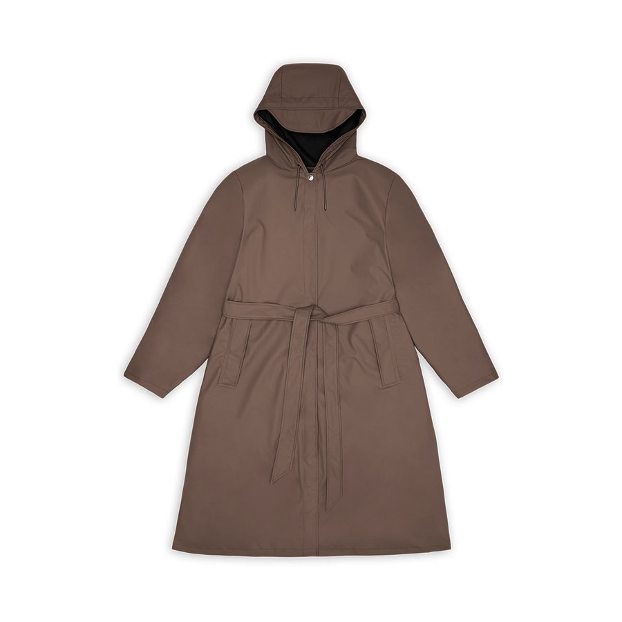 Rains A-Line Longer W Jacket Shade S