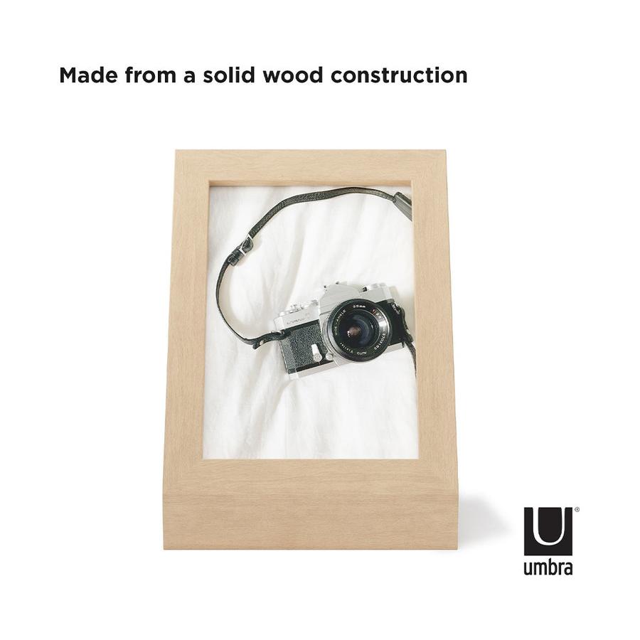 Umbra Podium Picture Frame (13cm x 18cm) Natural Natural