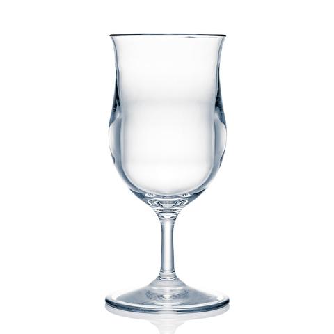 Strahl Design+ 399ml Plastic Pina Colada Glass Set of 4 Clear