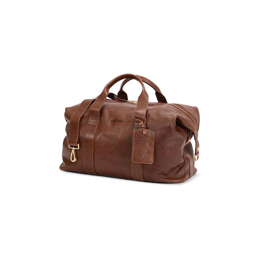 Explorer Weekender Leather Duffle Brown Brown