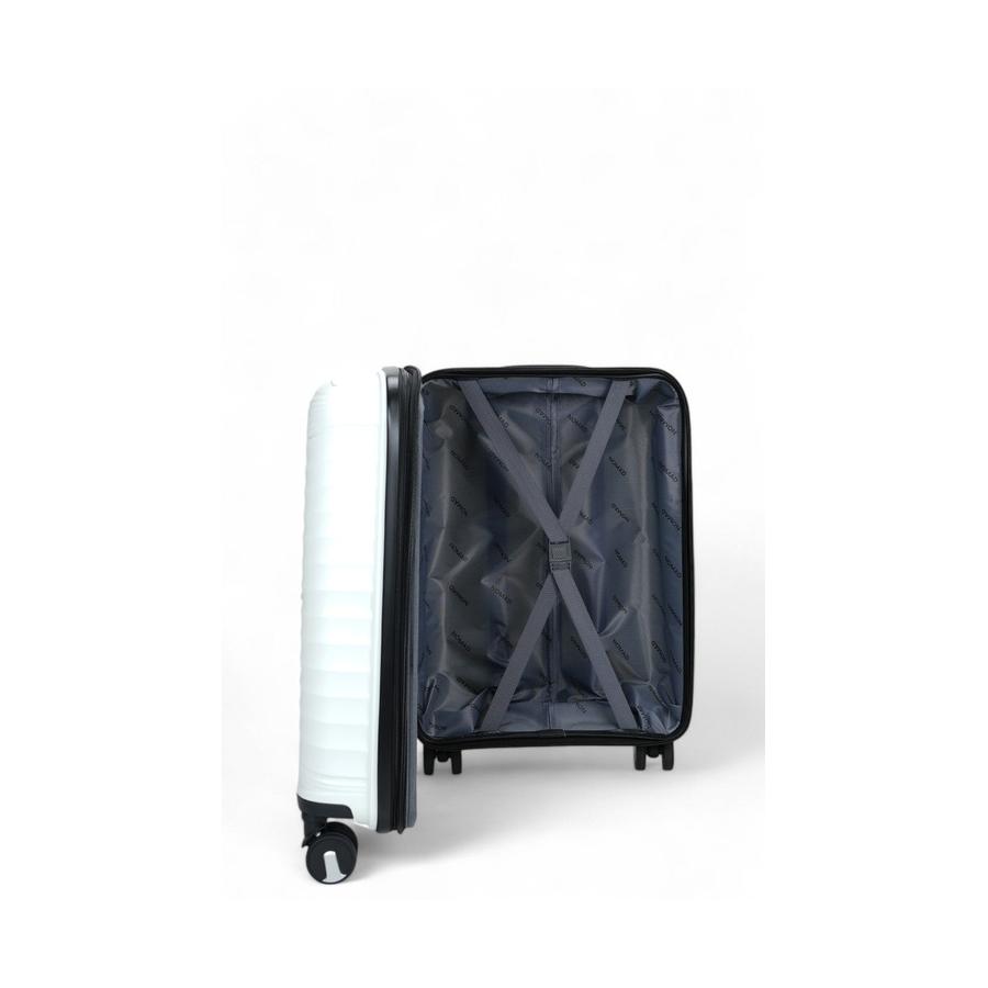 Nomad Aspire 55cm Hardside Carry-On Suitcase White White
