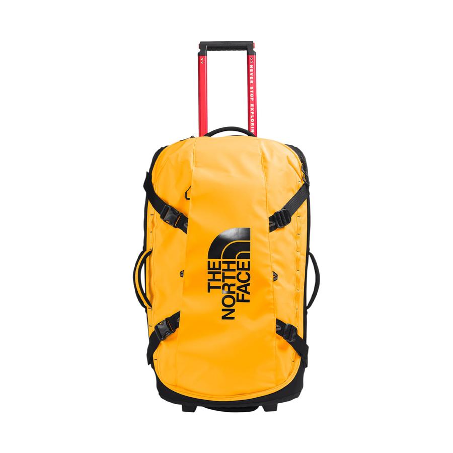 The North Face Base Camp Rolling Thunder 77cm Checked Suitcase Summit Gold Summit Gold