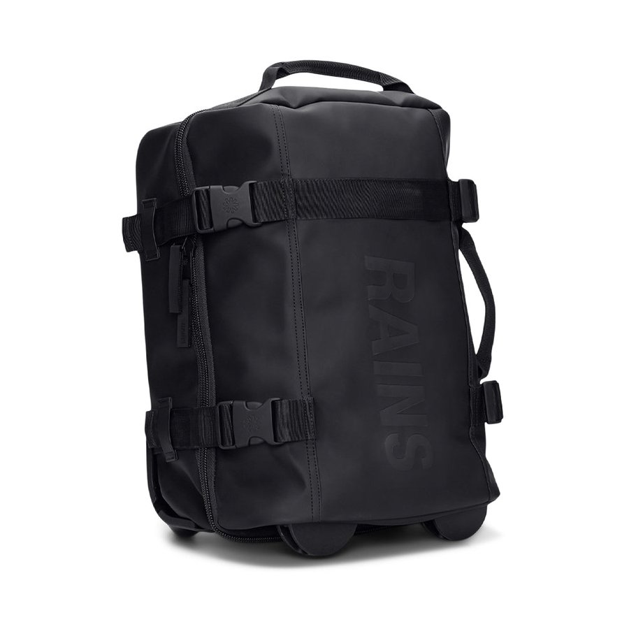 Rains Texel Carry-On Mini Travel Bag Black Black