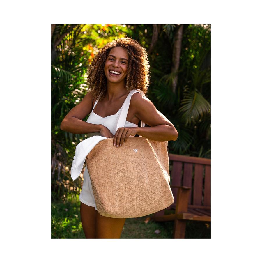 Roxy Women's Tequila Party Tote Bag Porcini Porcini