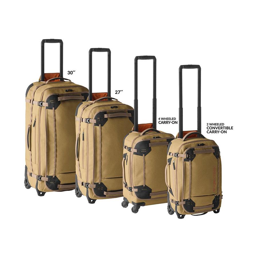 Eagle Creek Gear Warrior XE 55cm Convertible Carry-On Suitcase Black Black