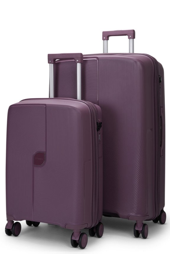 Caselite Aero 56cm & 75cm Hardside Luggage Set Purple